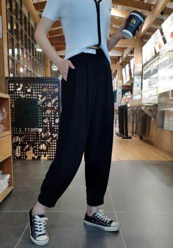 2021新百搭显瘦哈伦裤M一XL，女装，简 影