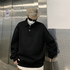 E19P56卫衣男潮流风景字母设计卫衣学生休闲无帽卫衣外套男，女装短外套，星座512-6