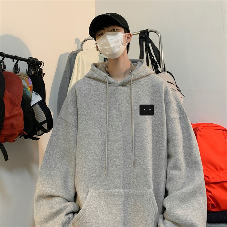 ！连帽圆领卫衣男装港风帽衫男LM117-P35,男装卫衣,电商B367