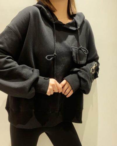 秋季短款卫衣，女装卫衣/绒衫，E·呀