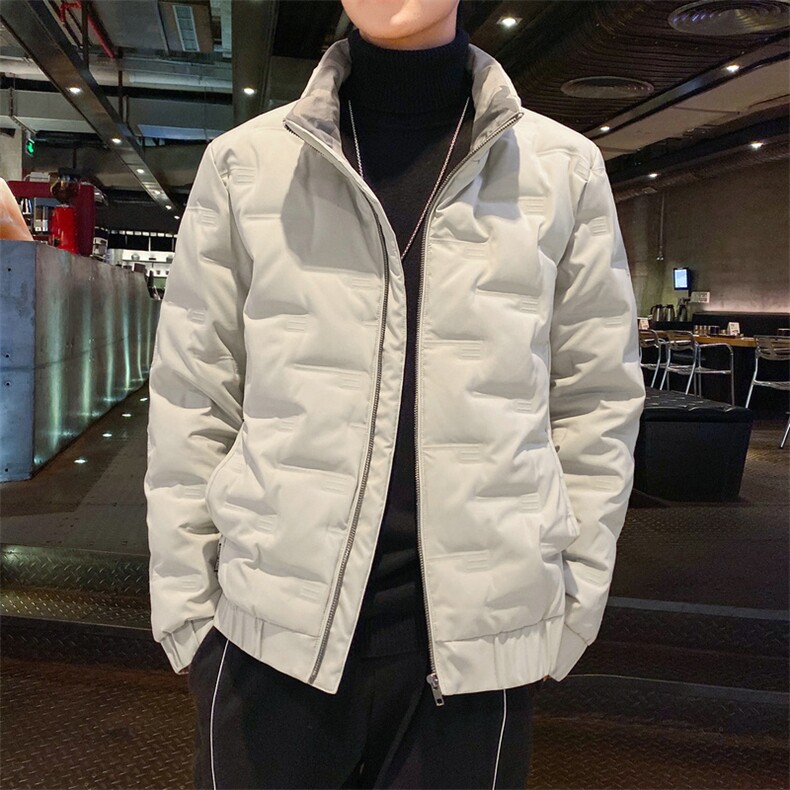 男士鸭绒羽绒服2020冬季韩版保暖外套新款DS570T图片