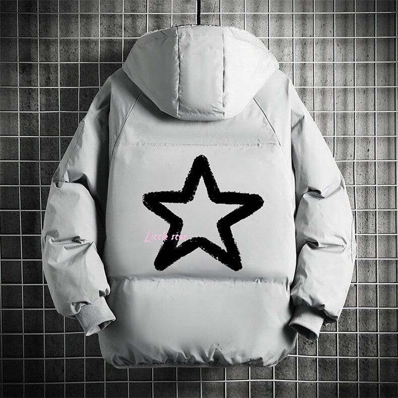 控128加绒面包服男大码羊羔毛衣男MY16286-P100,男装棉衣,电商A040A