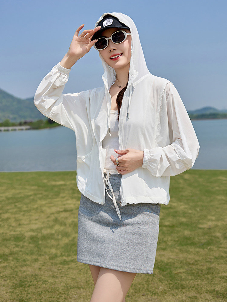 现货！！巨好看的防晒衣女2025夏季新款轻薄外套,女装防晒衣,以桐
