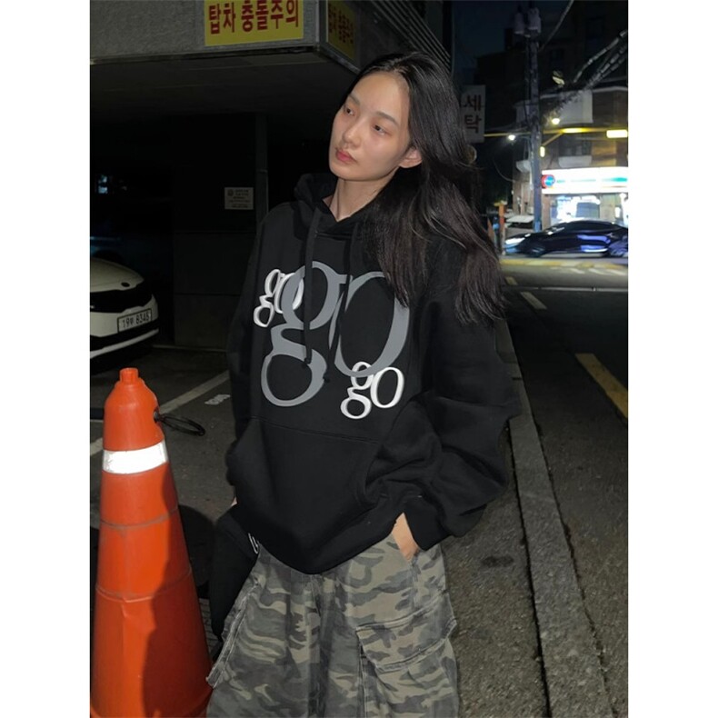 C321-P55基础款男女情侣字母印花连帽卫衣,男装卫衣,星座617A-2
