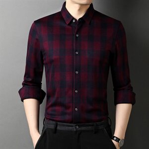 J582钱塘2021-1秋季新款男士高端轻奢羊毛长袖衬衣大货主推P115,淡蓝色衣服怎么搭配裤子图片图片