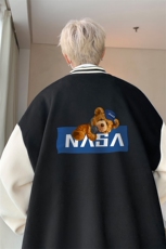 摇粒绒棒球服男大码开衫卫衣男夹克BF86247-P65，男装夹克，电商A040