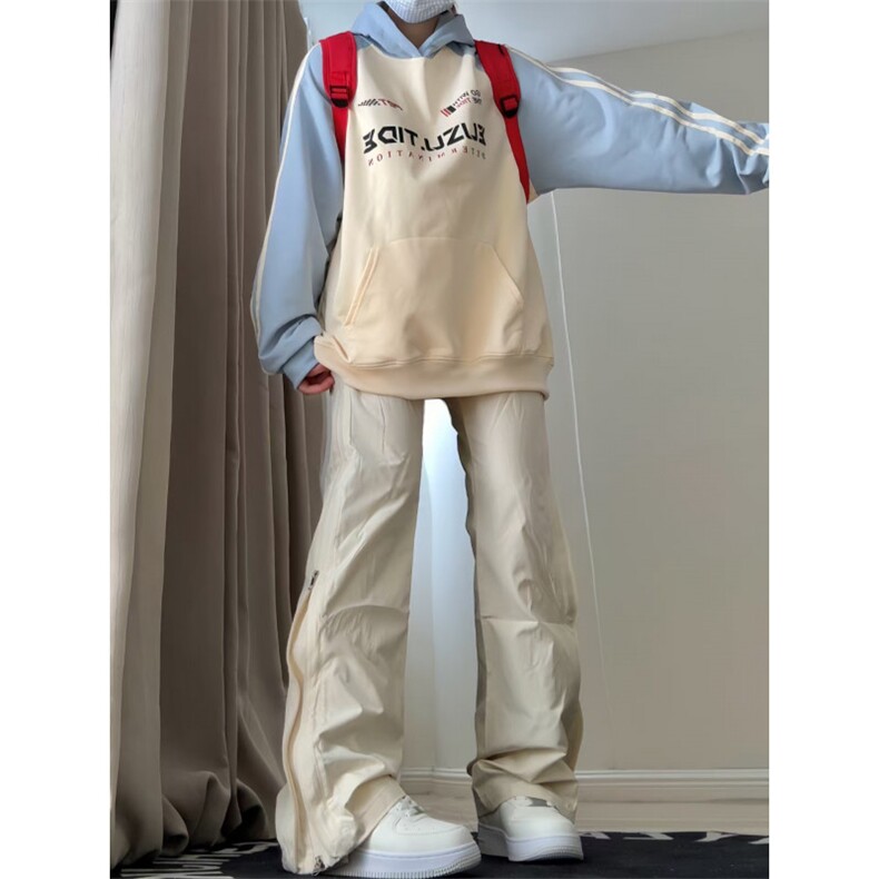 【有货】杏色速干工装裤男款机能双拉链冲锋裤子KZN18HH-特P55,男装工装外套,星座1007（原301D）