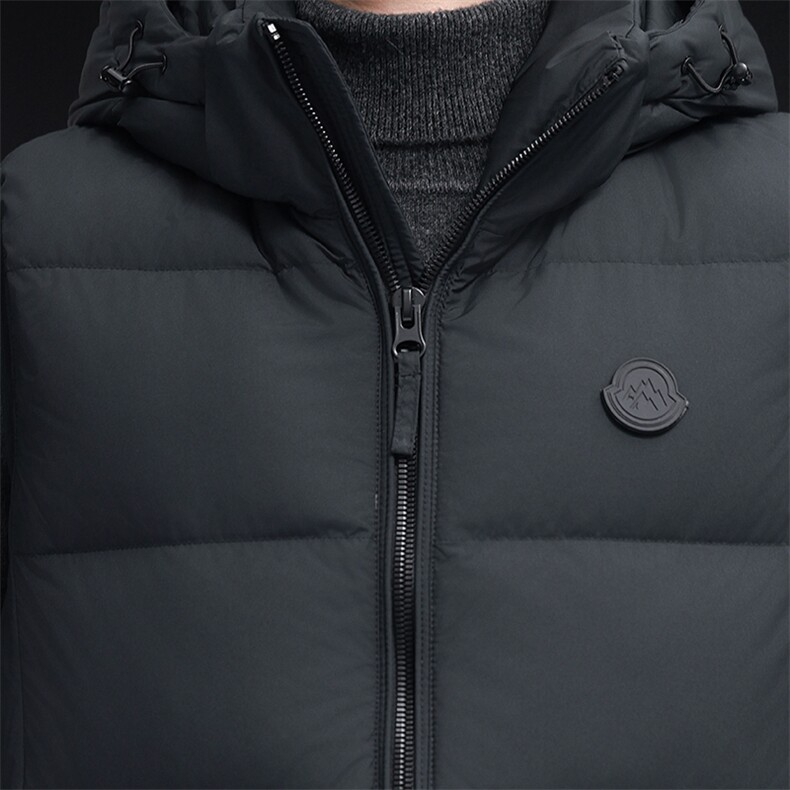 冬季羽绒马甲男外套2026年新款高端连帽保暖羽绒服潮服马夹,男装羽绒服,钱塘6003（原4033）
