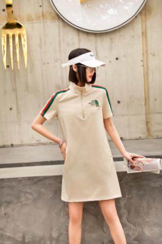 现货夏季休闲时尚连衣裙，女装连衣裙，登石木子