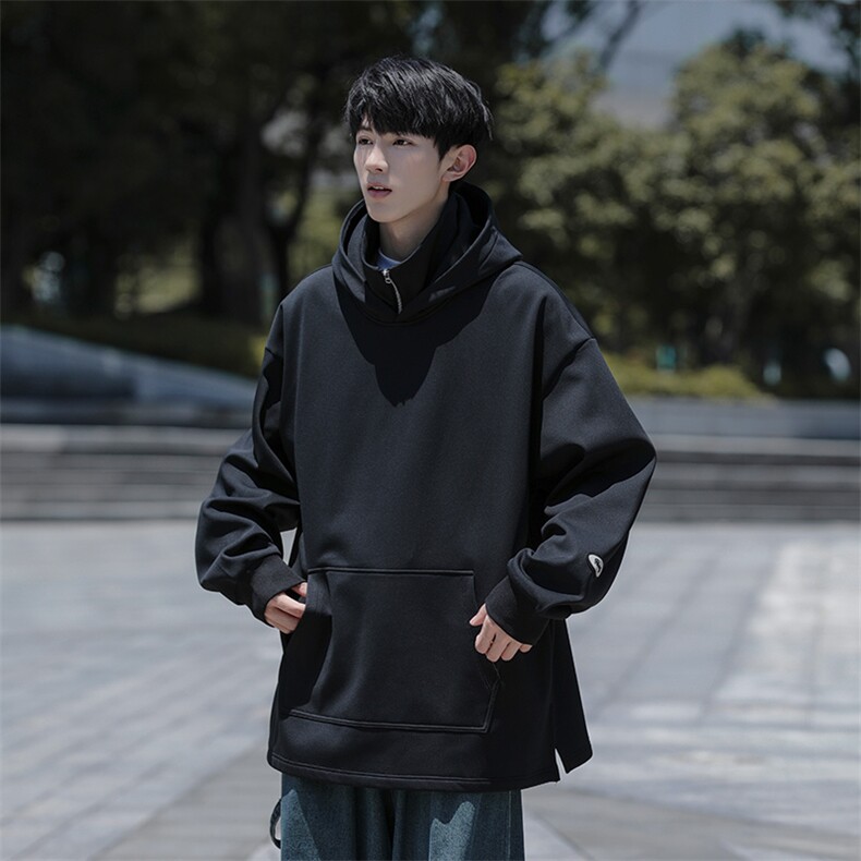 M-6XL420克户外山系大码秋季新款连帽套头卫109-W02040-P58,男装卫衣,星座109