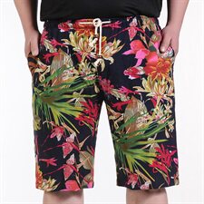 夏季沙滩裤男士短裤休闲裤夏天大裤衩中裤五分裤子潮1431-1款，男装休闲裤，星座802