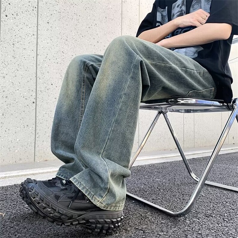 2024美式牛仔裤男款春季长裤潮 K6152 P42图片