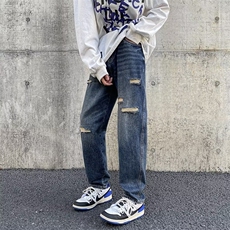 美式牛仔裤男春秋新款休闲直筒裤NB33P45，男装牛仔裤，星座1116-2