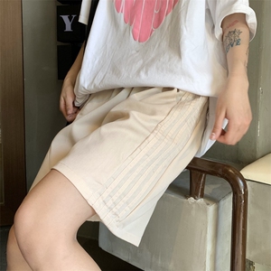 夏季新款时尚潮男百搭宽松五分裤图片