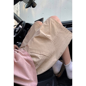 美式机能伞兵短裤男款夏季潮牌薄款拼接褶皱宽松直筒工装五分裤子图片