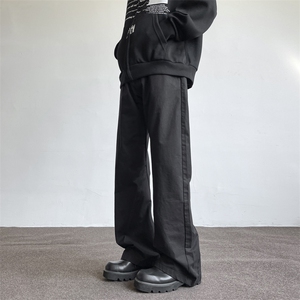 美式工装裤男秋季机能冲锋裤直筒宽松休闲长裤潮KZ33-P38图片