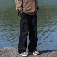 休闲裤男士夏季工装裤子2024新款夏天薄款男生青少年长裤U27/P55，男装休闲裤，星座506