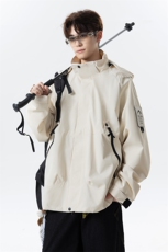 秋季新款冲锋衣高级感休闲男女同款登山服F2518-特价P40，男装夹克，电商A007