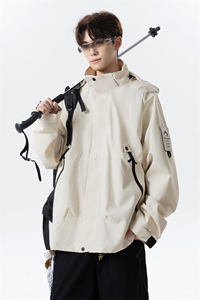 秋季新款冲锋衣高级感休闲男女同款登山服F2518-特价P40图片