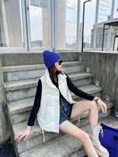 休闲马甲，女装马甲，百变诱惑