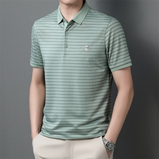 AD9115钱塘2020-3夏季男翻领休闲短袖T恤精品P53，男装T恤，钱塘207-3