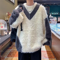 美式毛衣男慵懒风休闲针织衫M5644P65，男装针织衫/毛衣，星座1116-2