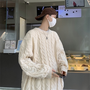秋冬新款毛衣男休闲时尚港风针织打底衫MY037-P53图片