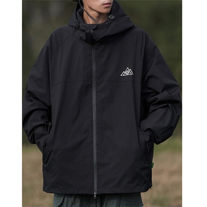 冬款户外防风防水拉链魔术贴滑雪服男大码夹克保暖外套M34-P140图片