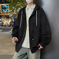 现货8509-P75大码控128春季大码户外连帽夹克外套，男装夹克，星座209