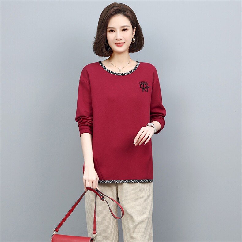 2023年春季新款卫衣女宽松显瘦韩版时尚百搭上衣服女打底衫图片