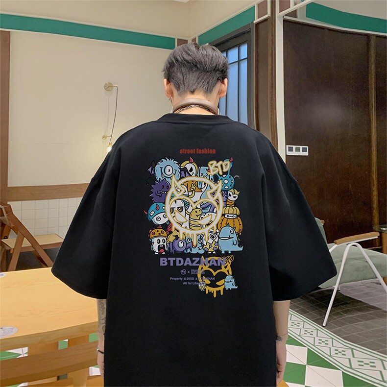 已注册得物抖音短袖T恤重磅280克TB4308批30 纯棉220克T4308P25图片