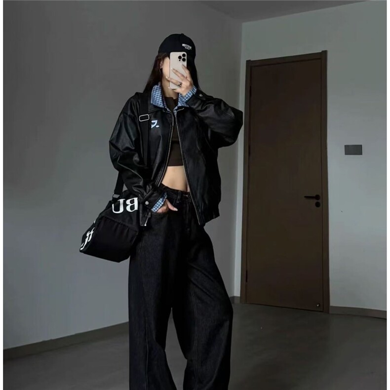 W559-P882025美式撞色拼接夹克男女同款秋季飞行员棒球服外套,男装夹克,星座911-1