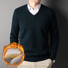 D66725钱塘2020-2冬季新款商务休闲简约中年男士针织衫毛衣P71，男装针织衫/毛衣，钱塘207-2
