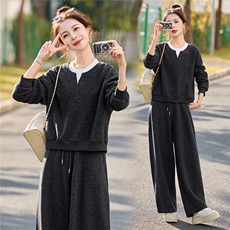2026春季新款休闲气质两件套套装，女装套装/套裙，伊仟回