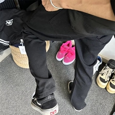烫钻黑色牛仔裤男士春夏季修身弹力小脚裤长裤子男裤XK7118，男装牛仔裤，星座208-5