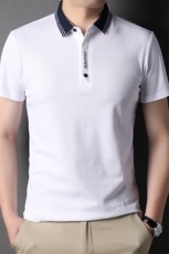 AG2733钱塘2020-3夏季新款全棉男装Polo衫量大价优P40，男装Polo衫，钱塘207-3