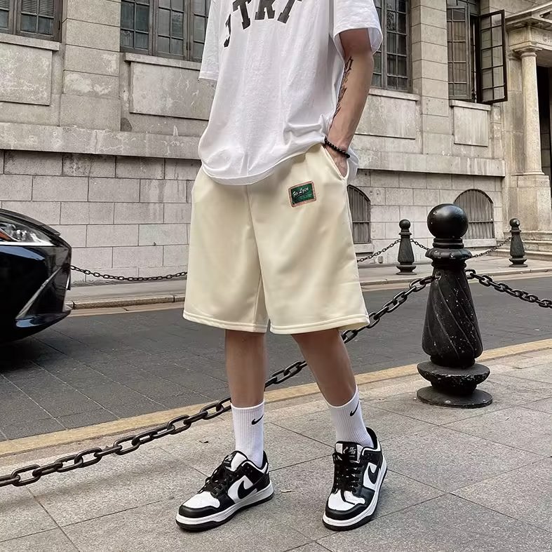 男春季新款时尚潮流休闲大鱼麟短裤工装裤D48P27,男装休闲裤,星座1116-2