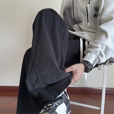 加绒休闲裤男宽松灯芯绒弯刀裤K3657-P45加绒P55控68加绒控78，男装卫衣，星座209-2