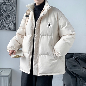 2025冬季新款加绒加厚棉衣情侣宽松大码棉服XZ102A-4-MY1031-P75图片