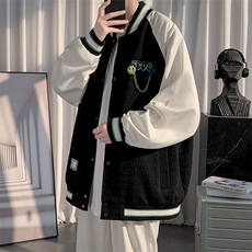 2023秋上新潮流棒球服男女中性风韩版百搭刺绣夹克外套8013-P95，男装夹克，电商A441-1