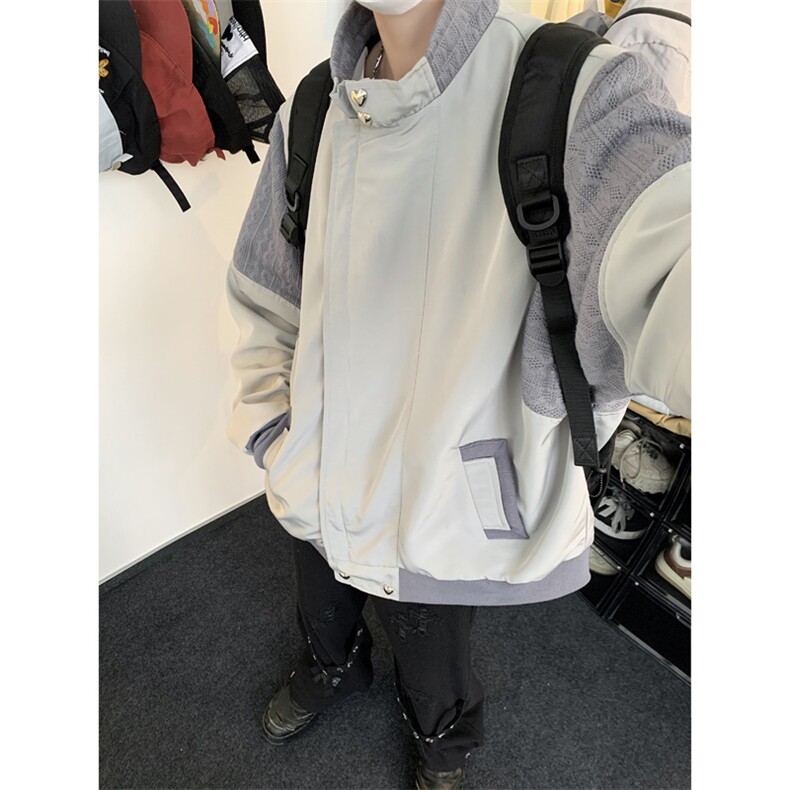 抖音直播！垫肩阿尔法飞行员夹克男CP35-70,男装夹克,电商B371