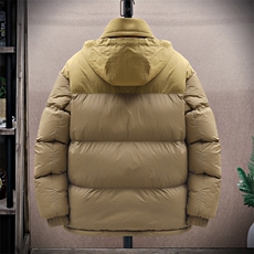 加厚羽绒棉服男宽松百搭潮流保暖冲锋衣外套M0787-P95，男装棉衣，星座308B-2