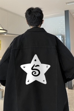牛仔夹克男大码牛仔外套男茄克NJ77368-P60，男装夹克，电商A040