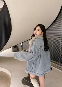 2022狐狸毛牛仔派克服,其它,贻思茗