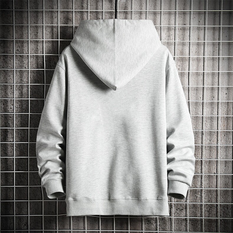KS21098-P38连帽开衫卫衣男运动外套大码班服网格挂拍,男装卫衣,电商A040A