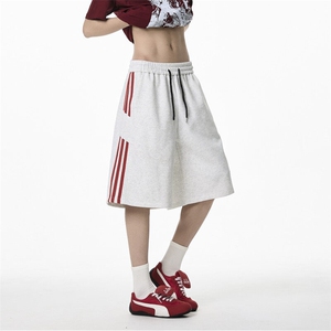 抖音品质夏季新款美式运动宽松休闲五分裤B315-K25699-特p30控58图片