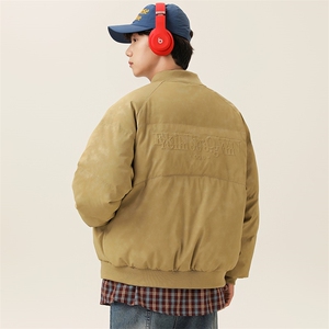 2025冬季新款男日系潮牌立领白鸭绒羽绒服加厚外套棉衣YR72-F255图片