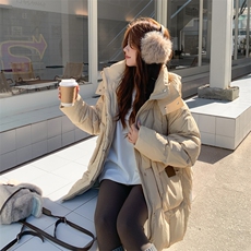2C278A-8959-P275-K398羽绒服女中长款，女装羽绒服，2C278