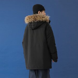20年冬季新款可拆卸连帽带毛领ins羽绒服 DS-B293-A785图片