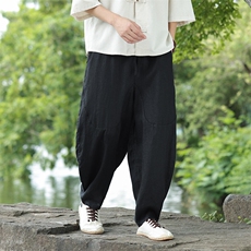 纯亚麻休闲裤风星座815-8611p105，男装休闲裤，星座815（原A203）